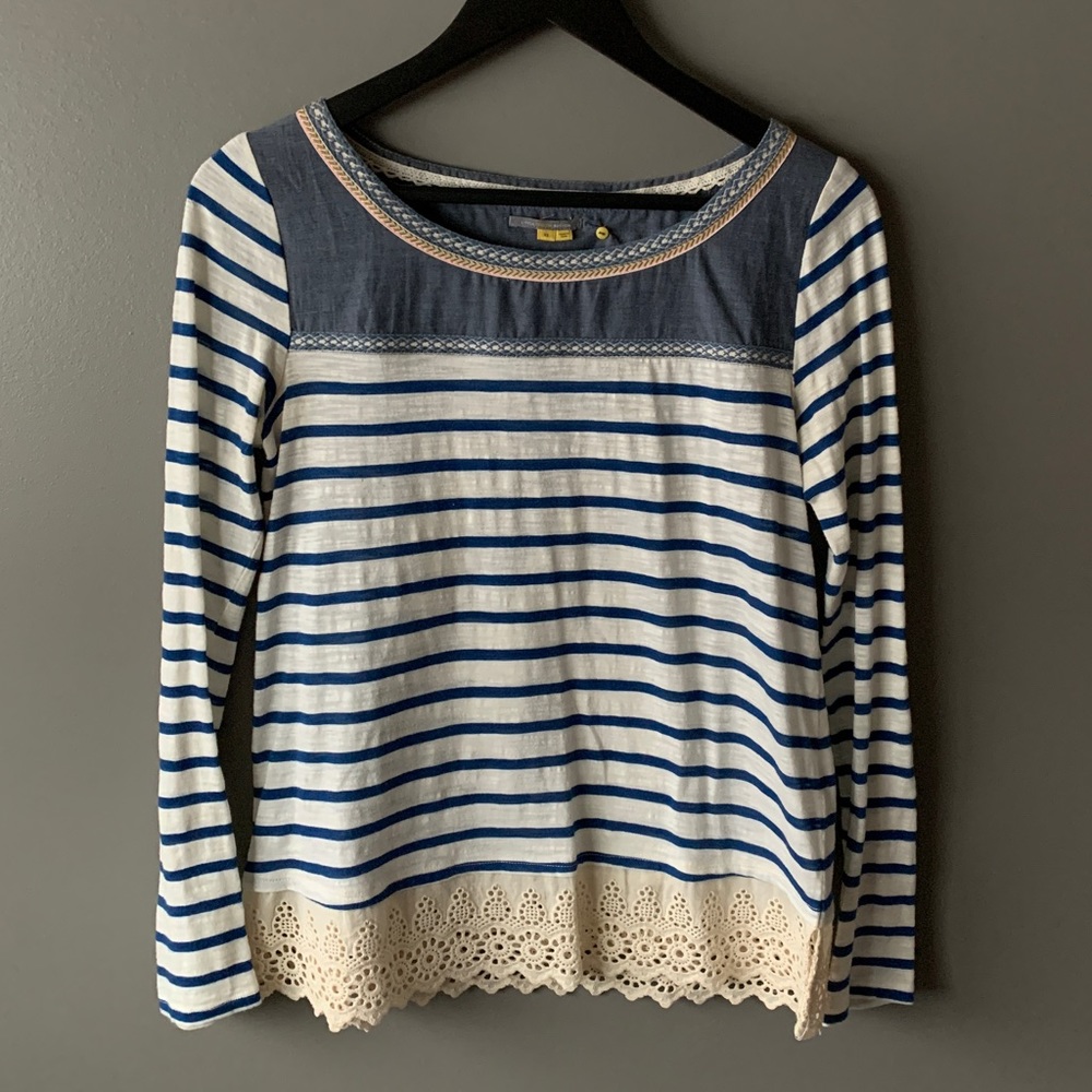 Anthropologie long sleeve top